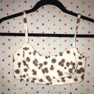 Floral Bralette Bra Top